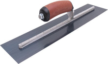 Load image into Gallery viewer, Marshalltown MXS20BDC Blue Steel Finishing Trowels Duracork® Curved 20 In (508 Mm)  4 In (102 Mm)