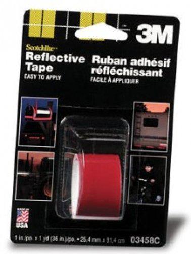 3M Reflective Tape Red 1