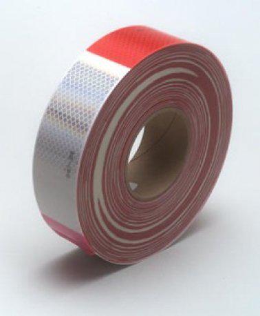 3M Diamond Grade™ Conspicuity Markings 983-32 Red/White 2