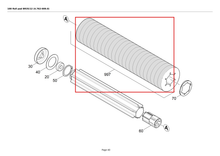 Load image into Gallery viewer, Kärcher 6.369-053.0 Pad Yellow with Sleeve Br35/12 - highlighted in parts diagram