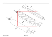 Load image into Gallery viewer, Kärcher 6.369-456.0 Pad Red 105-20st - highlighted in parts diagram