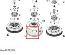 Load image into Gallery viewer, Kärcher 6.369-791.0 Pad Red - highlighted in parts diagram