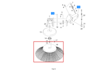 Load image into Gallery viewer, Kärcher 6.905-626.0 Side Broom Soft - highlighted in parts diagram
