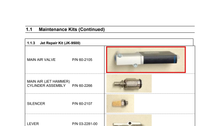 Load image into Gallery viewer, Graco 60-2105 Advanjet Valve,solenoid - highlighted in parts diagram