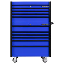 Load image into Gallery viewer, Extreme Tools® DX Series 41"W x25"D 4 Drawer Top Chest &amp; 6 Drawer Roller Cabinet Combo