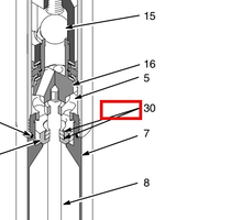 Load image into Gallery viewer, Graco 603778 Packing, Foot Valve - highlighted in parts diagram