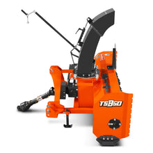 Load image into Gallery viewer, MechMaxx 60" 3 Point PTO Snow Blower 22" Impeller Diameter 360° Snow Chute (PTO Shaft Included with Slip Clutch), 18-40 HP, TSB60T