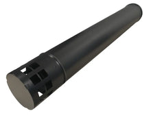 Load image into Gallery viewer, Veloci MATTE BLACK CHIMNEY WITH CAP - 1.1M (Use with Blaze) - 48.7197