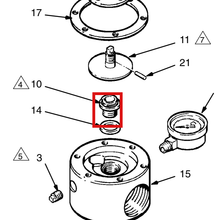 Load image into Gallery viewer, Graco 616439 Seat - highlighted in parts diagram
