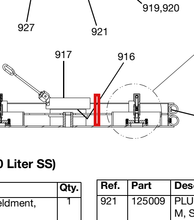 Load image into Gallery viewer, Graco 617230 Gasket - highlighted in parts diagram