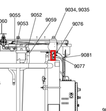 Load image into Gallery viewer, Graco 617265 Bracket, Mounting, Limit Switch - highlighted in parts diagram