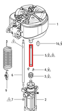 Load image into Gallery viewer, Graco 617463 Rod, Piston Extension D-flo/pr - highlighted in parts diagram