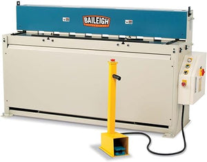 Baileigh Industrial - 220V 3Phase Hydraulic Powered Shear. 60" Length 14 Gauge Mild Steel Capacity