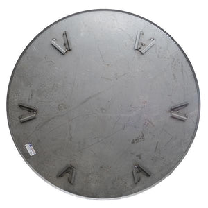 Marshalltown 46.5" OD, DISHED, 80° LIP, 3 Z CLIP