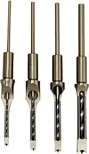 Powermatic - Premium Mortise Chisel & Bits, Set of 4