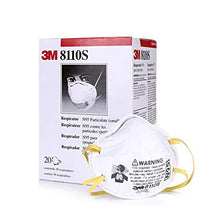 Load image into Gallery viewer, 3M™ 8110S N95 Particulate Respirator - 20/BX