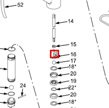 Load image into Gallery viewer, Graco 620848 Housing, Valve - highlighted in parts diagram