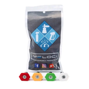 MTM Hydro Stainless Steel 4 pack of 6.5 QC Nozzles