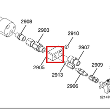 Load image into Gallery viewer, Graco 623875 Manifold, Mix I.g. - highlighted in parts diagram