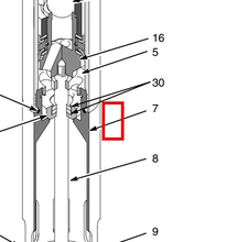 Load image into Gallery viewer, Graco 624935 Valve, Foot - highlighted in parts diagram