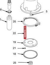 Load image into Gallery viewer, Graco 626050 Rod, Tie - highlighted in parts diagram
