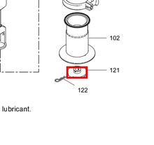 Load image into Gallery viewer, Graco 626581 Piston, Priming San Pump Ft-14 - highlighted in parts diagram