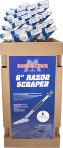 Marshalltown Razor Scrapers - Display (20/Pack)