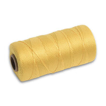 Load image into Gallery viewer, Marshalltown 628 Braided Nylon Mason's Line1000' Yellow, Size 186" Core