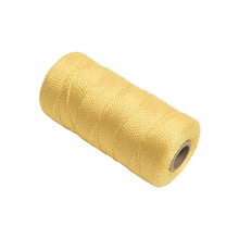 Load image into Gallery viewer, Marshalltown 628 Braided Nylon Mason's Line1000' Yellow, Size 186" Core