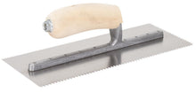 Load image into Gallery viewer, Marshalltown QLT Notched Trowels - Riveted (11 x 4½) (6/Pack)