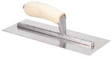 Load image into Gallery viewer, Marshalltown QLT Notched Trowels - Riveted (11 x 4½) (6/Pack)