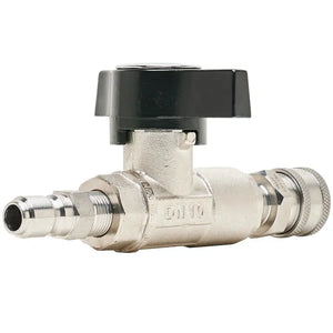 Veloci Plated Brass Ball Valve 3/8