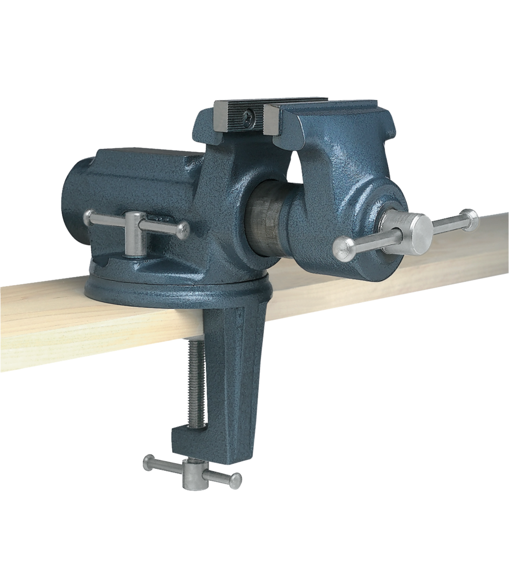 Wilton — CBV-100, Super-Junior® 4” Vise with Clamp On Swivel Base