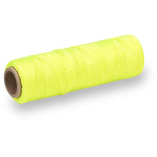 Load image into Gallery viewer, Marshalltown 632 Braided Nylon Mason's Line250' Fl. Yellow, Size 186" Core