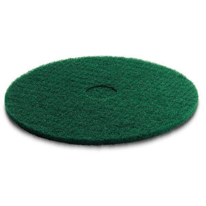 Karcher 6.369-078.0 Pad, Medium Hard Green (5 Pieces) - For Cleaning Heavy Soiled Floors And For Deep Cleaning (Optional)