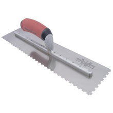 Load image into Gallery viewer, Marshalltown 637SD Ntch Trl-1/4 X 1/8 X 1/4 SQ-DuraSoft Hdl (4/Pack)