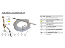 Load image into Gallery viewer, Tungsten Nozzle O-Ring 13.1 x 2.62mm for Professional Sandblast Kit