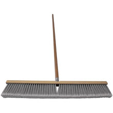 Load image into Gallery viewer, Marshalltown 6416 24" Floor Broom-Silver Flag Tip PlasticIncludes 60" Threaded Handle