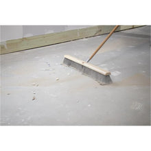 Load image into Gallery viewer, Marshalltown 6416 24" Floor Broom-Silver Flag Tip PlasticIncludes 60" Threaded Handle
