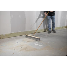 Load image into Gallery viewer, Marshalltown 6416 24" Floor Broom-Silver Flag Tip PlasticIncludes 60" Threaded Handle