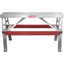 Load image into Gallery viewer, Marshalltown W-1832 Aluminum Bench, 9-1/2&quot; x 48&quot;, Adj. Heights