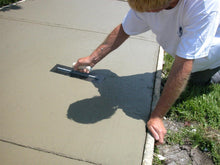Load image into Gallery viewer, Marshalltown MXS62B Blue Steel Finishing Trowels Wood Curved 12 In (305 Mm) 4 In (102 Mm)