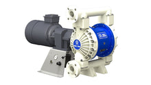 Load image into Gallery viewer, Graco 656374 Husky 2150e 2 in. (51 mm) PFVD Electric Diaphragm Pump; 7.5 Hp AC Motor, 240V CMPSR, End Port Flange, AL Center, SP Seat, SP Ball, SP Diaphragm