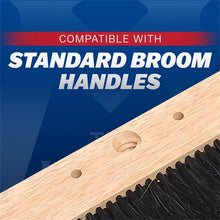 Load image into Gallery viewer, Marshalltown 6599 48" Natural Horsehair Broom-Wood Block (6/Pack)