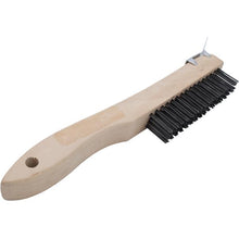 Load image into Gallery viewer, Marshalltown 6649 10 X 1 Steel Wire Brush w/Scraper (12/Pack)