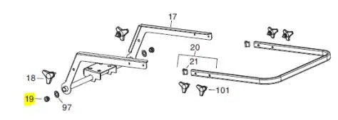 Veloci Heater Replacement Pipe cap 25