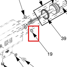 Load image into Gallery viewer, Graco 690132 O-RING - item 19 highlighted in the Graco 3A5320EN parts diagram