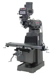 Jet Tools - JTM-1050VS2 Mill With ACU-RITE 203 DRO With X-Axis Powerfeed, Power Draw Bar and 8" Riser Block