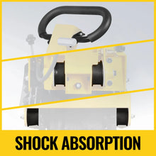 Load image into Gallery viewer, MechMaxx 9 HP Reversible Plate Compactor with Wheel Kit and Extension Plates, 6750 lb Centrifugal Force, PC180Z