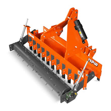 Load image into Gallery viewer, MechMaxx 60" Heavy Duty Soil Pulverizer, Single Spiked Roller, 21 Shanks, Category 1 and 2, 3 Point Hitch Tractor Attachment, TSP60